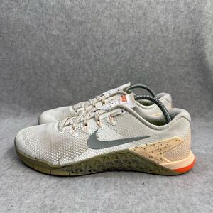 Nike Womens Metcon 4 White Running Athletic Crossfit Gym Shoes Sneakers Size 8.5